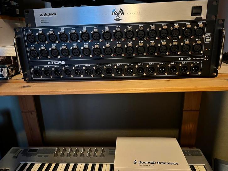 Midas DL32, Audio, Tv en Foto, Professionele Audio-, Tv- en Video-apparatuur, Zo goed als nieuw, Video, Ophalen of Verzenden