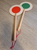 Goki houten spiegelei verkeersbord/klaar over bord, Ophalen of Verzenden, Zo goed als nieuw, Overige typen