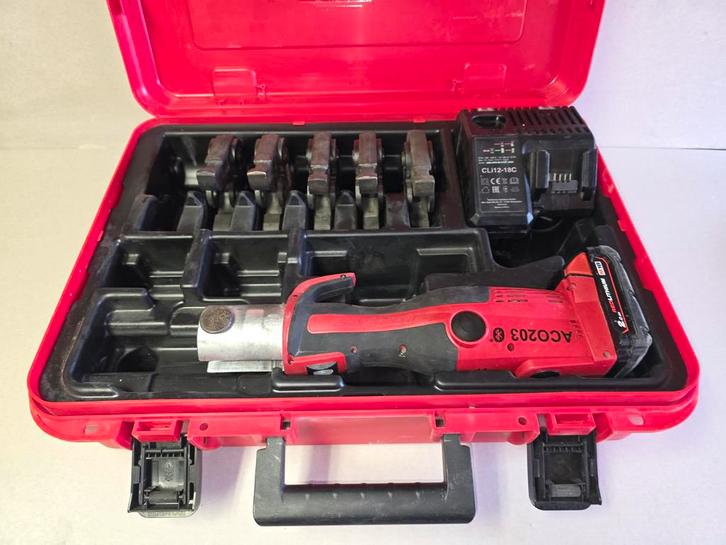 Novopress ACO203 persmachine + VSH XPress persbekken, Doe-het-zelf en Verbouw, Gereedschap | Handgereedschap, Gebruikt, Ophalen