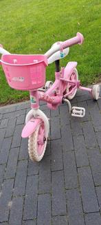 Rose fiets  kleinfietsje  leren fietsen, Fietsen en Brommers, Ophalen, Minder dan 16 inch