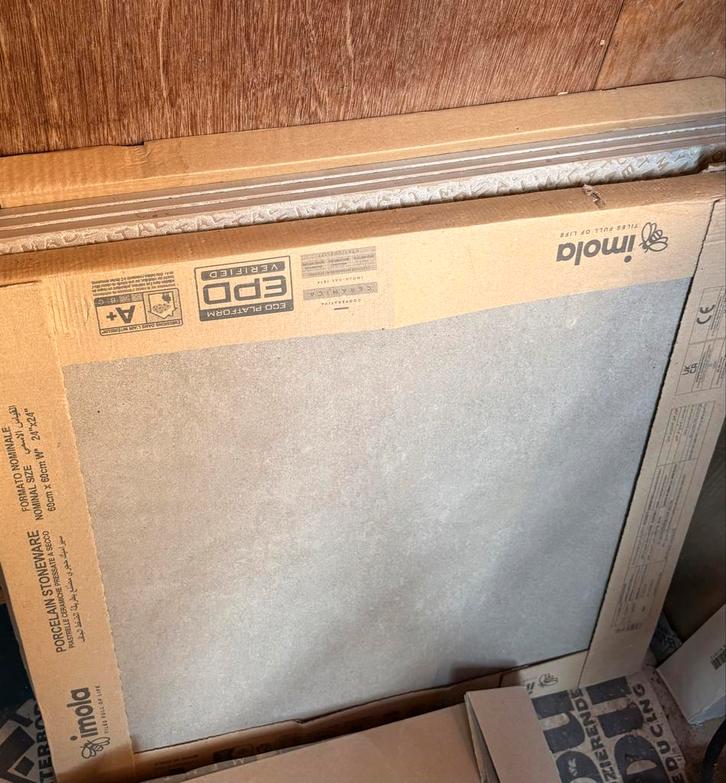 Diverse Nieuwe Tegels: Castelvetro, Imola & Deco, Doe-het-zelf en Verbouw, Tegels, Nieuw, Vloertegels, Keramiek, 60 cm of meer