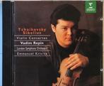 Tchaikovsky & Sibelius Vioolconcerten - Repin, Krivine, Ophalen of Verzenden, Romantiek, Zo goed als nieuw, Orkest of Ballet