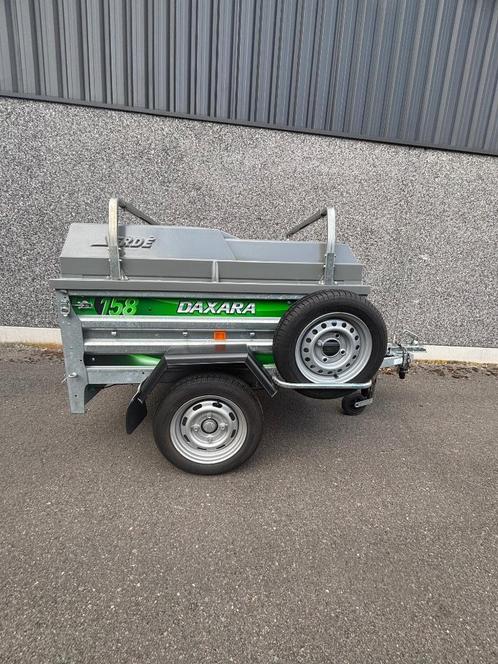 DAXARA BAGAGEWAGEN 158!!!, Auto diversen, Aanhangers en Bagagewagens, Zo goed als nieuw, Ophalen