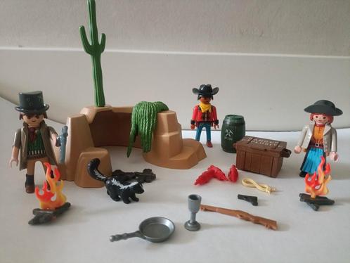 Playmobil 5250 Bandieten met schuilplaats, Kinderen en Baby's, Speelgoed | Playmobil, Zo goed als nieuw, Complete set, Ophalen of Verzenden