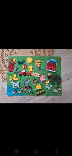 Wandkleed van vilt wat je aan de muur kan hangen boerderij, Ophalen of Verzenden, Nieuw, Jongen of Meisje