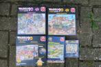 3 Wasgij puzzles 950 stukjes, 300 Jan van Haasteren en 54, Ophalen of Verzenden, Gebruikt, Legpuzzel