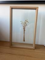 Dubbelzijdige fotolijst met bloemen, Ophalen of Verzenden, Zo goed als nieuw, Foto of Poster, Minder dan 50 cm