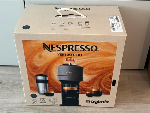 Nespresso Vertuo Next Magimix zwart/grijs NIEUW in doos, Witgoed en Apparatuur, Koffiezetapparaten, Zo goed als nieuw, Ophalen of Verzenden