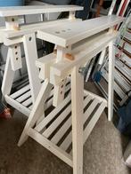 IKEA Finnvard Schragen - 2 stuks, Huis en Inrichting, Ophalen, In hoogte verstelbaar, Zo goed als nieuw