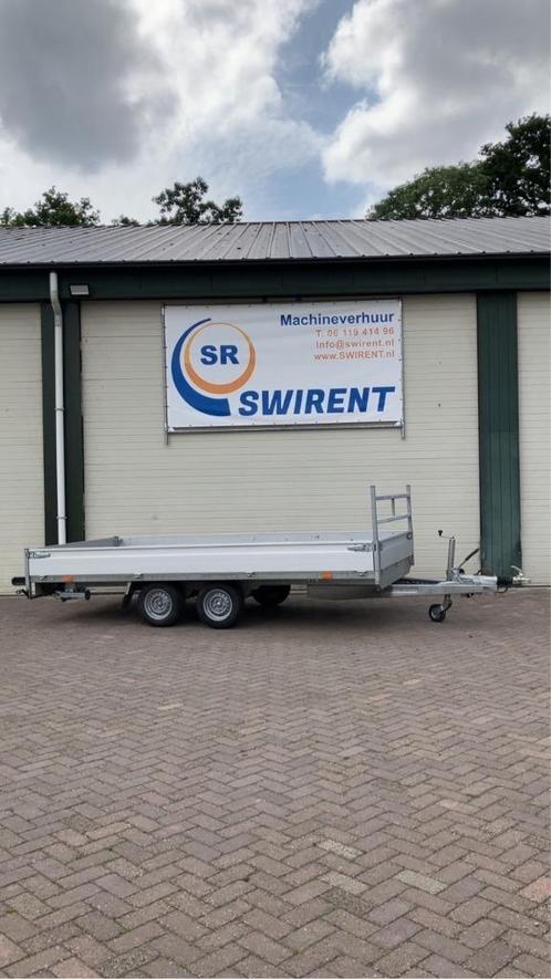 Vlemmix plateauaanhanger aanhangwagen aanhanger bakwagen, Auto diversen, Aanhangers en Bagagewagens, Gebruikt, Ophalen