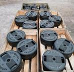 Teunogym schijven 20 en 10 kg, Ophalen, Technogym, Technogym, Technogym
