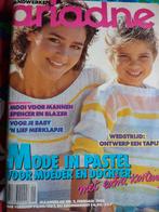 Ariadne 1985 februari en oktober, Ophalen of Verzenden, Gebruikt, Breien of Haken, Patroon of Boek