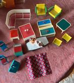 Vintage poppenhuis meubels, Ophalen of Verzenden, Gebruikt