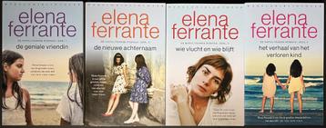 Elena Ferrante de Napolitaanse romans, deel 1, 2, 3 en 4 nw! beschikbaar voor biedingen