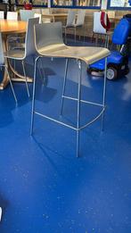 9 RVS Barkrukken in Prima Staat, Ophalen, 5 krukken of meer, Met voetsteun, 60 tot 90 cm