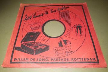 Willem de Jong Passage Rotterdam oude platenhoes
