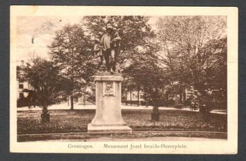 Oude Ansicht - Groningen Monument Jozef Israels Heereplein  beschikbaar voor biedingen