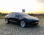 Tesla Model 3 Long-range Dual Motor AWD 2019 Zwart, Auto's, Origineel Nederlands, Te koop, 5 stoelen, Kunstmatig leder
