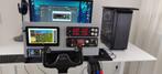 ️ Flight Simulator Set – Compleet met Yoke, Panels & Pedals, Computers en Software, Joysticks, Ophalen of Verzenden, Gebruikt