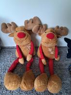 2x knuffel Rendier 65cm, Ophalen of Verzenden, Gebruikt, Overige typen