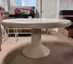 HKliving dining table beige rond (140cm), Huis en Inrichting, Tafels | Eettafels, Ophalen, Rond, Zo goed als nieuw, Vijf personen of meer