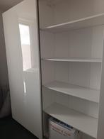 Hoge Ikea Pax kast glanzend wit, Ophalen, 200 cm of meer, 150 tot 200 cm, Modern