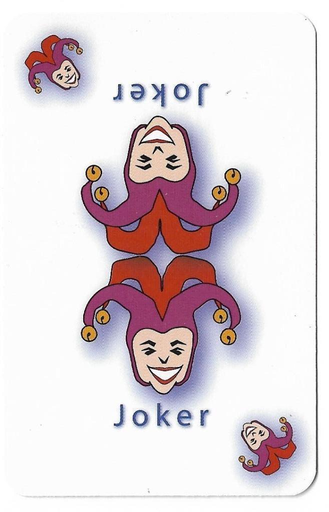 1 leuke joker, Verzamelen, Speelkaarten, Jokers en Kwartetten, Zo goed als nieuw, Speelkaart(en), Verzenden