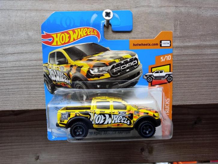 Ford Raptor Ranger '19 Hotwheels, Hobby en Vrije tijd, Modelauto's | Overige schalen, Nieuw, Auto, Ophalen