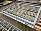 Hek stalen poort gegalvaniseerd ( 355 ), Ophalen, Gebruikt, Nvt, Sierhekwerk