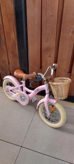 Volare kinderfiets 12 inch - Roze met mandje, Fietsen en Brommers, Fietsen | Jongens, Ophalen, Gebruikt, 14 inch of minder, Volare