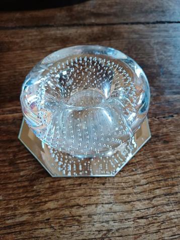 Leerdams glaswerk spijker. Vaasje/kandelaar/waxinehouder. beschikbaar voor biedingen