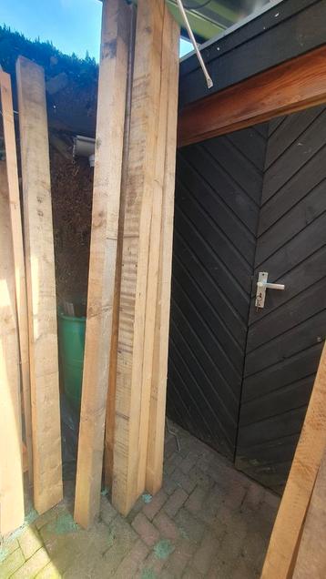 Houten balkjes 9.5x7.5 cm, 240 cm lang beschikbaar voor biedingen