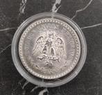 Mexico, prachtige 1 Peso munt 1944, Zilver, kwaliteit UNC, Verzenden, Midden-Amerika, Losse munt, Zilver