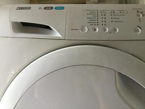 Wasdroger merk Zanussi (condens), Witgoed en Apparatuur, Wasdrogers, Gebruikt, Condens, Voorlader, 8 tot 10 kg, 95 cm of meer