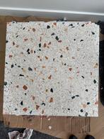 Terrazzo tegels 60x60 - Beige, groen, bruin, Doe-het-zelf en Verbouw, Tegels, Ophalen, 60 cm of meer, Gebruikt, Minder dan 5 m²