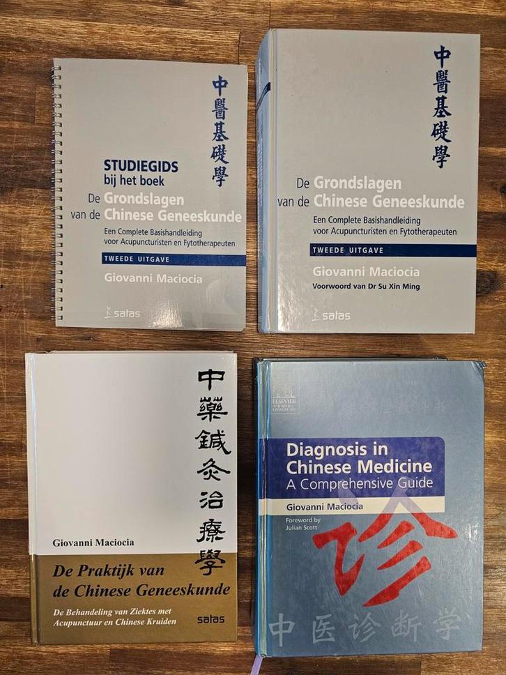 Giovanni Maciocia Chinese Geneeskunde Boeken Set, Boeken, Studieboeken en Cursussen, Zo goed als nieuw, HBO, Beta, Ophalen of Verzenden