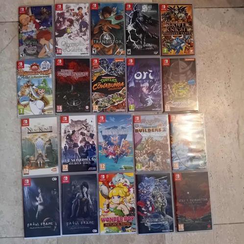 Switch Games , zie omschrijving, Spelcomputers en Games, Games | Nintendo Switch, Zo goed als nieuw, Overige genres, 1 speler