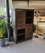 ShowroomM | Bergkast Leeds Massief, Ophalen, Zo goed als nieuw, Minder dan 150 cm, Minder dan 100 cm