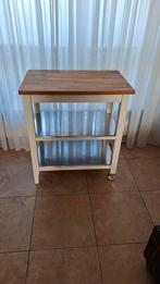 IKEA Stenstorp trolley wit/ roltafel 79x50x90, Ophalen, Gebruikt