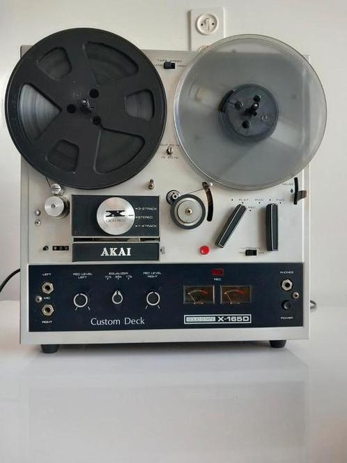 Akai X-165D solid state bandrecorder incl. kap i.z.g.st., Audio, Tv en Foto, Bandrecorders, Bandrecorder, Met stofkap, Ophalen