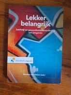 Lekker belangrijk - Gezondheid Jongeren, Ophalen of Verzenden, Zo goed als nieuw, Gezondheid en Conditie, Nicolien van Halem (red.)