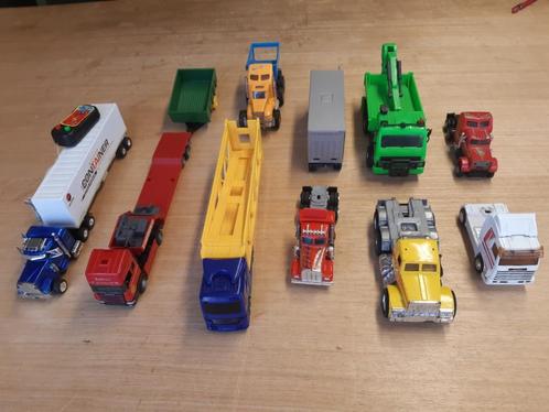 Speelgoedauto's 10 stuks  22 lang Trucks Oplegger Vrachtauto, Kinderen en Baby's, Speelgoed | Speelgoedvoertuigen, Gebruikt, Ophalen of Verzenden