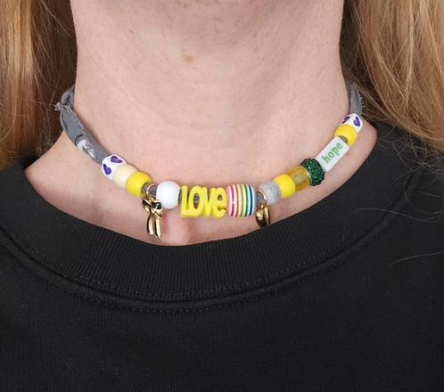 Hip & go bandana ketting NIEUW, Sieraden, Tassen en Uiterlijk, Kettingen, Nieuw, Verzenden