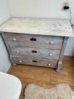 Zeer oude commode voor bv babykamer wel echt een opknapper, Ophalen, Gebruikt, 50 tot 70 cm, 100 cm of meer