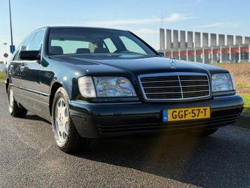 Mercedes S500 LIMOUSINE 1995 Smaragdgroen beschikbaar voor biedingen