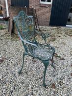 Vinted metalen stoel voor buiten of binnen, Tuin en Terras, Ophalen, Gebruikt, Metaal