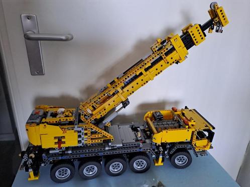 lego technic kraan 42009 (even lezen), Kinderen en Baby's, Speelgoed | Duplo en Lego, Zo goed als nieuw, Lego, Complete set, Ophalen of Verzenden