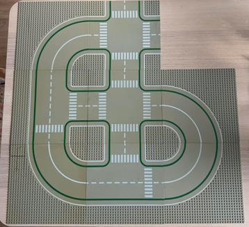 LEGO wegenplaten – 8 stuks, lichtgrijs beschikbaar voor biedingen