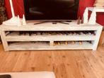 Tv kast/ dressoir in white wash steigerhout., Huis en Inrichting, Ophalen, 150 tot 200 cm, Zo goed als nieuw, Minder dan 100 cm