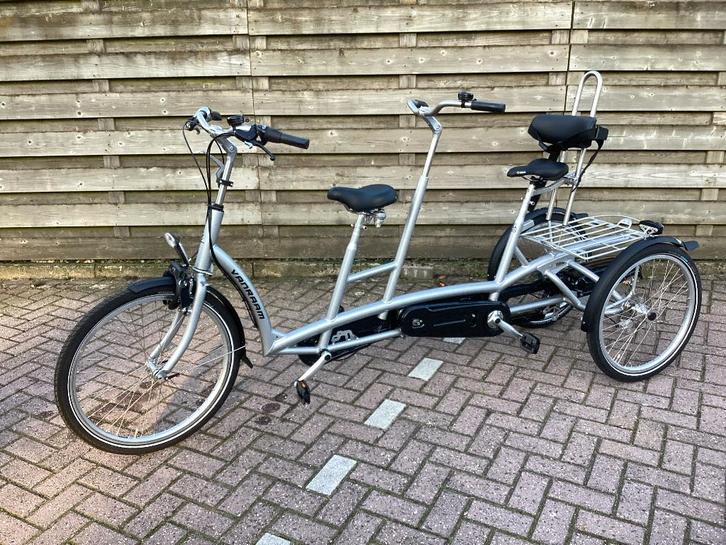 Van Raam Twinny 3 wiel tandem, Fietsen en Brommers, Fietsen | Driewielfietsen, Zo goed als nieuw, Ophalen of Verzenden